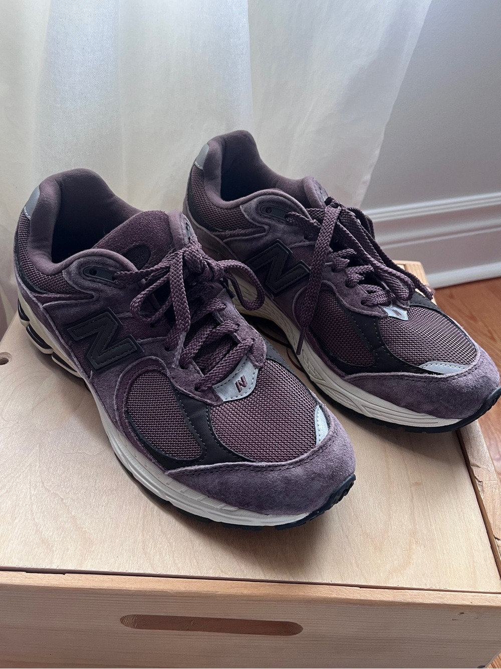 New Balance 2002R Plum Purple Sneakers